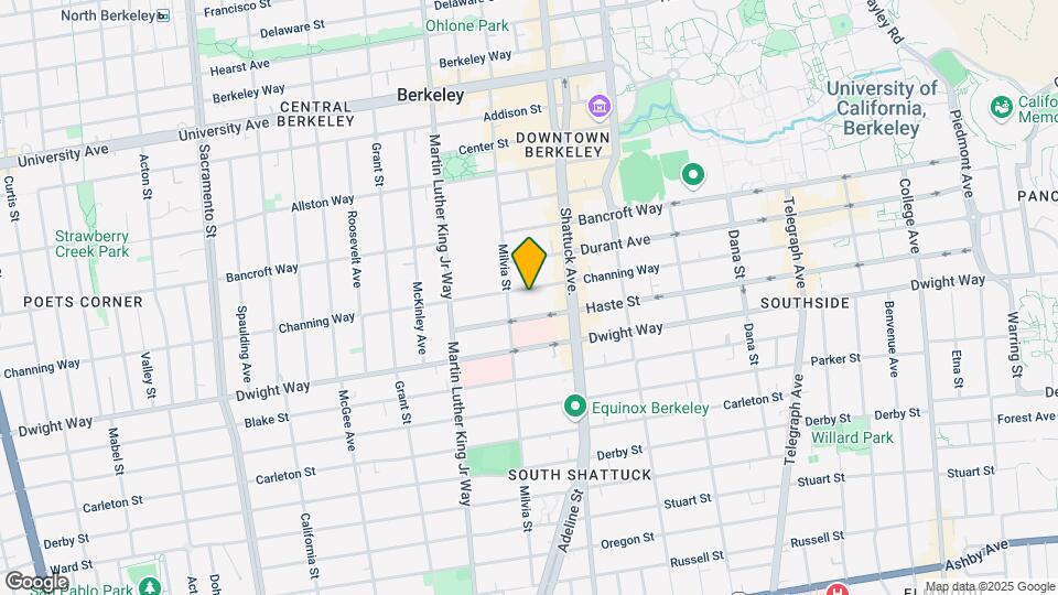 2014 Channing Way Map and Location Details