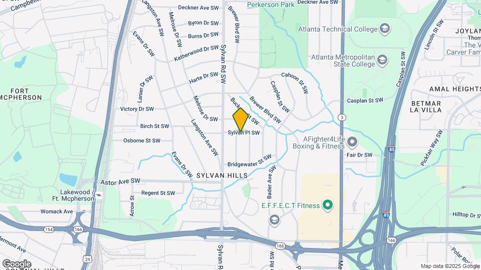 1836 Brandywine St SW Map and Location Details