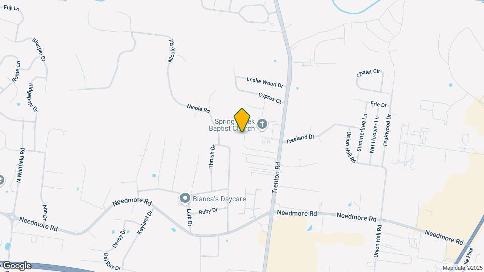 460 Caney Ln Map and Location Details