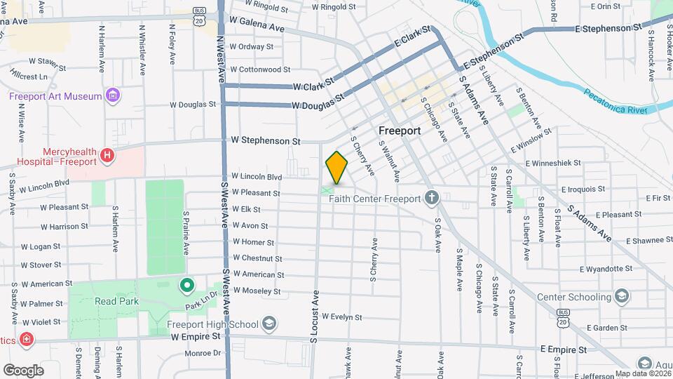 517 S Beaver Ave Map and Location Details