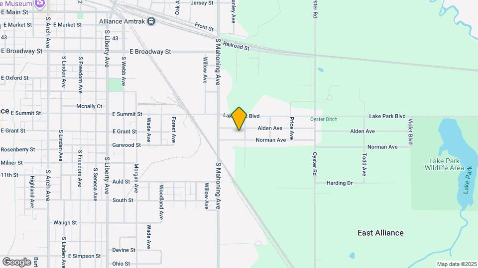 22807 W Alden Ave Mapa y Detalles de la Ubicación