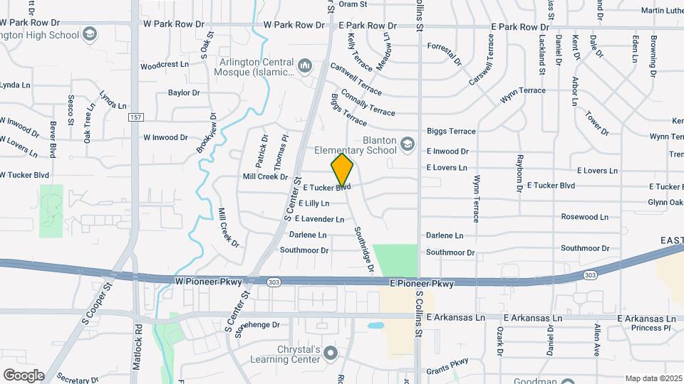 504 E Tucker Blvd Mapa y Detalles de la Ubicación