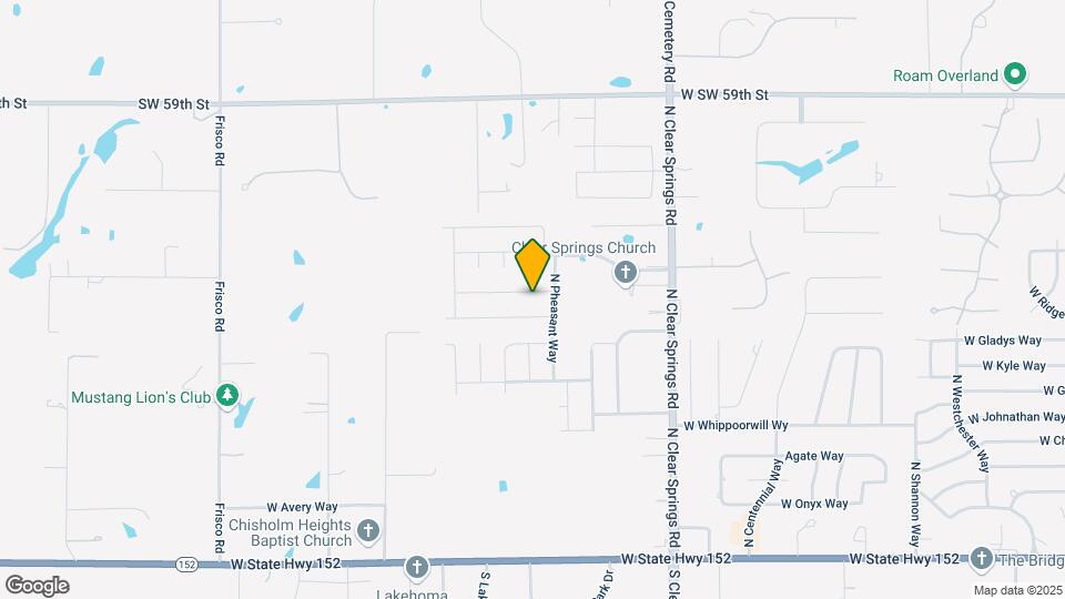 1916 W Oak Valley Way Map and Location Details