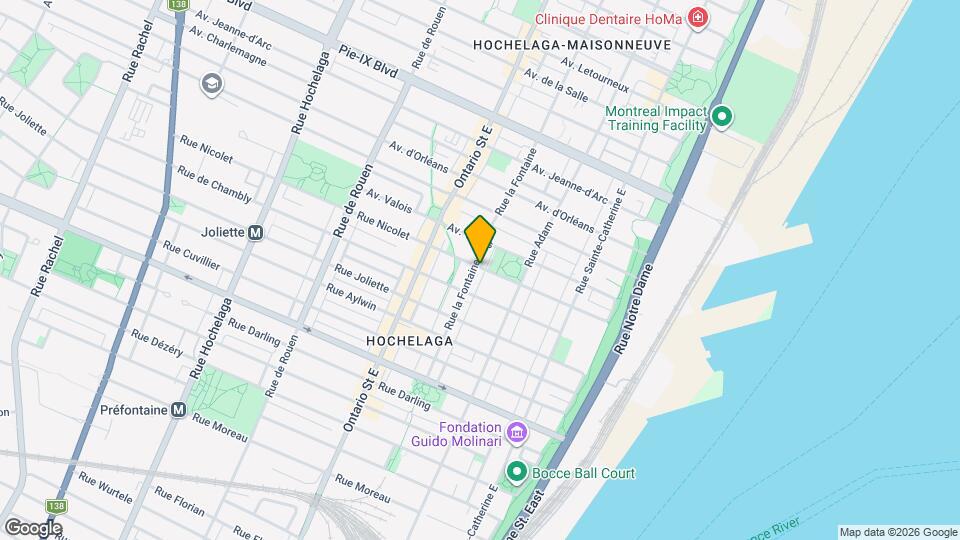 1690-1726 Rue Nicolet Map and Location Details