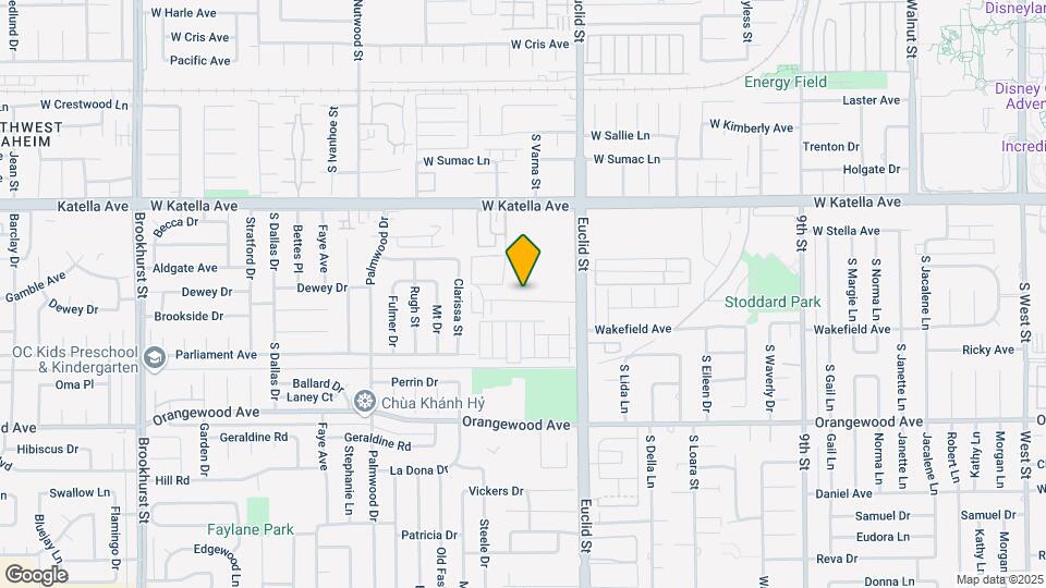 10851-10861 Palma Vista Ave Map and Location Details