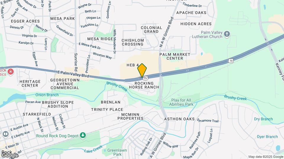 1821 E Palm Valley Blvd-Unit -74060-620 Map and Location Details