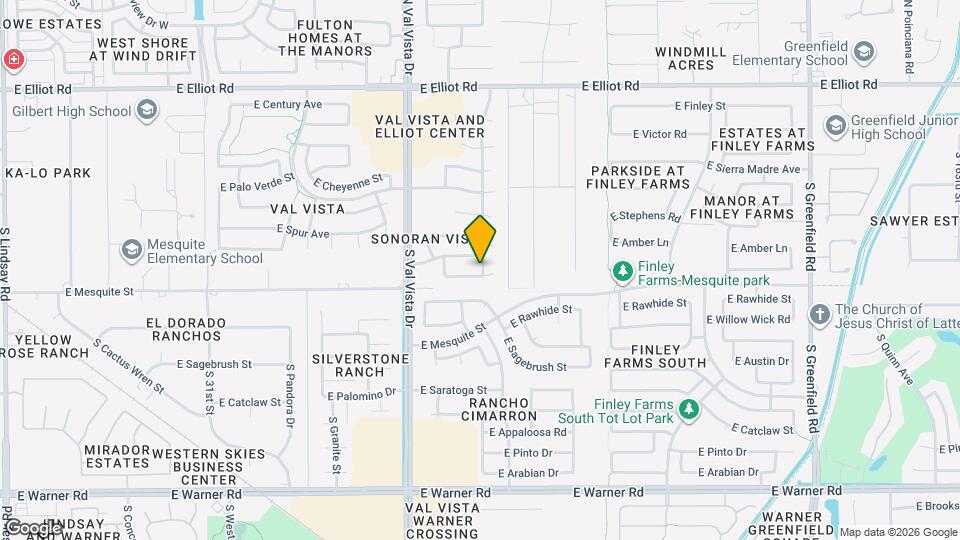 1744 E Robin Ln Map and Location Details