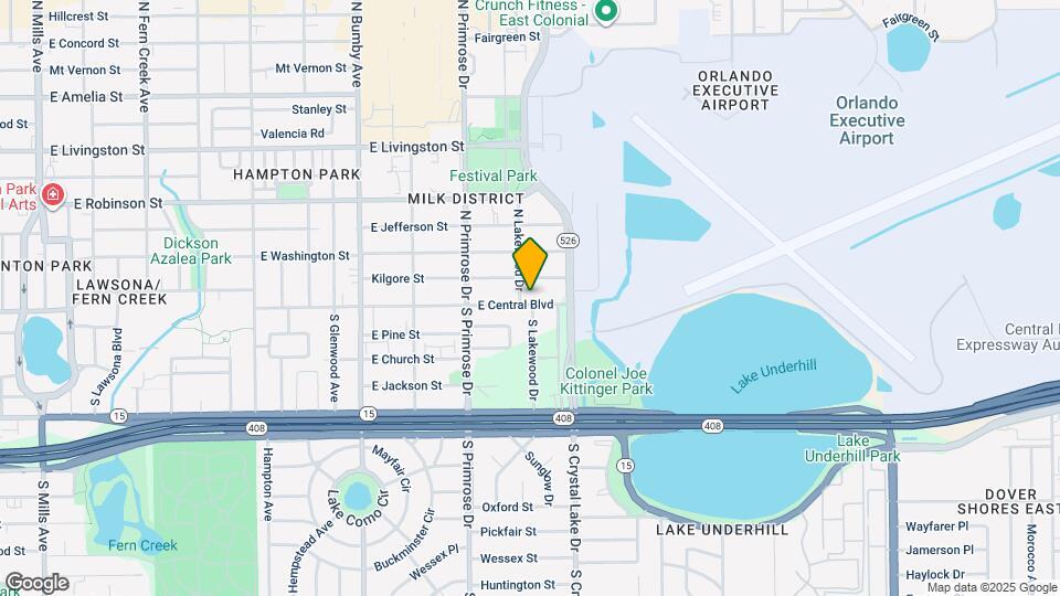 3007 E Central Blvd Map and Location Details