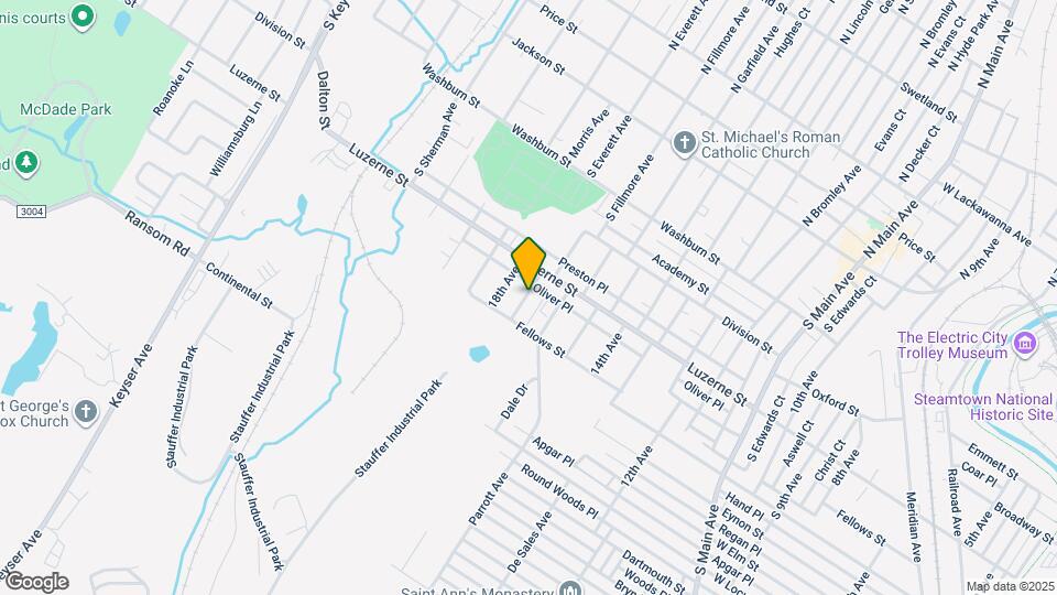 415-417-417 17th Ave Mapa y Detalles de la Ubicación
