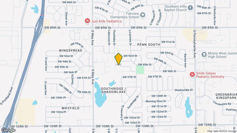 9513 S Ross Ave Map and Location Details