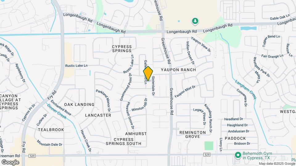 7718 Galleon Field Ln Map and Location Details