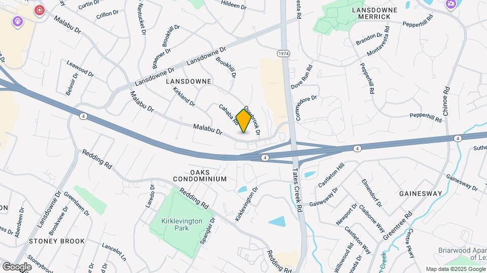 835 Malabu Dr Map and Location Details