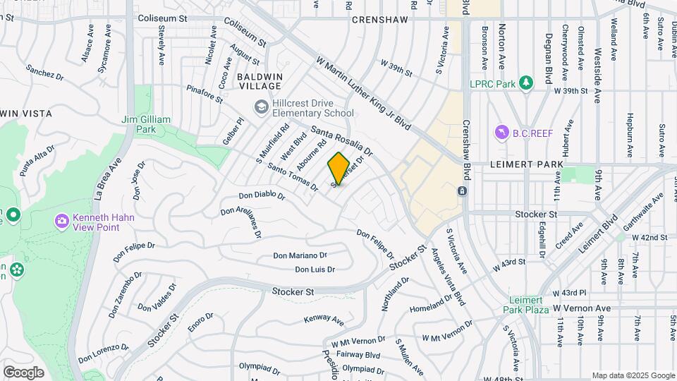 4176 Somerset Dr Map and Location Details