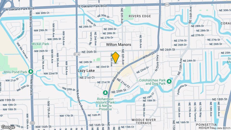 517 Ne 23rd St Map and Location Details