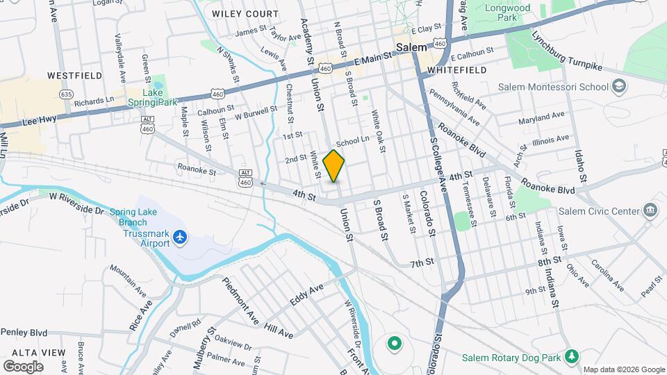 107 Preston St Map and Location Details