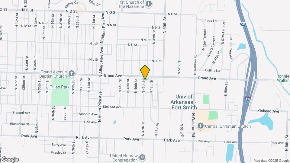 904 N 47th St Map and Location Details