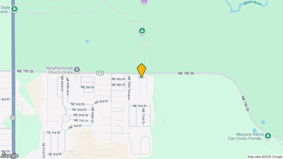 653 NE 71st Ave Map and Location Details