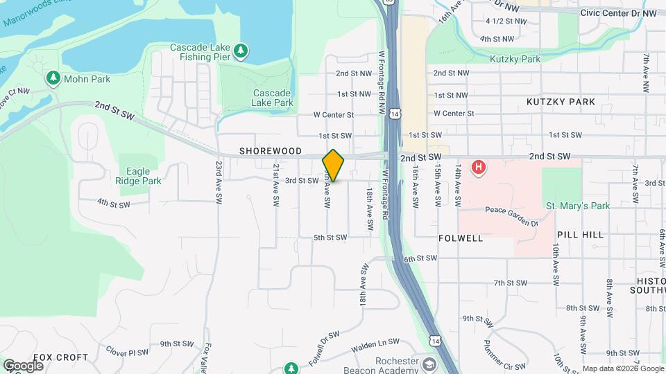 306 19th Ave SW Map and Location Details