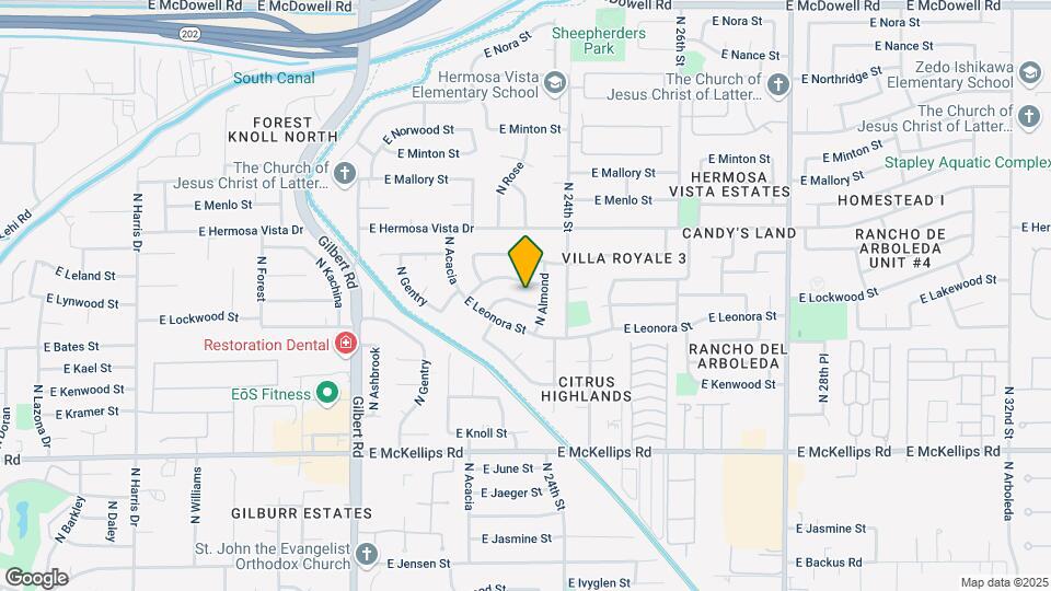 2312 E Lockwood St Map and Location Details