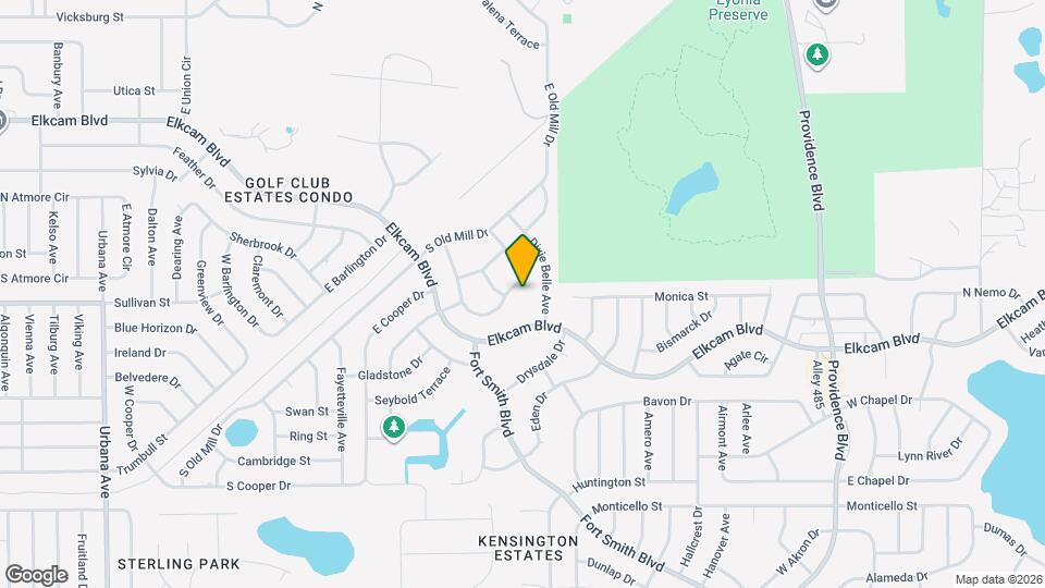 2011 E Prairie Cir Map and Location Details