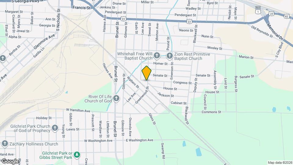 600 Congress St Map and Location Details