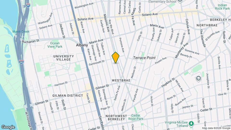 1120 Masonic Ave, Unit 1105 Mapa y Detalles de la Ubicación