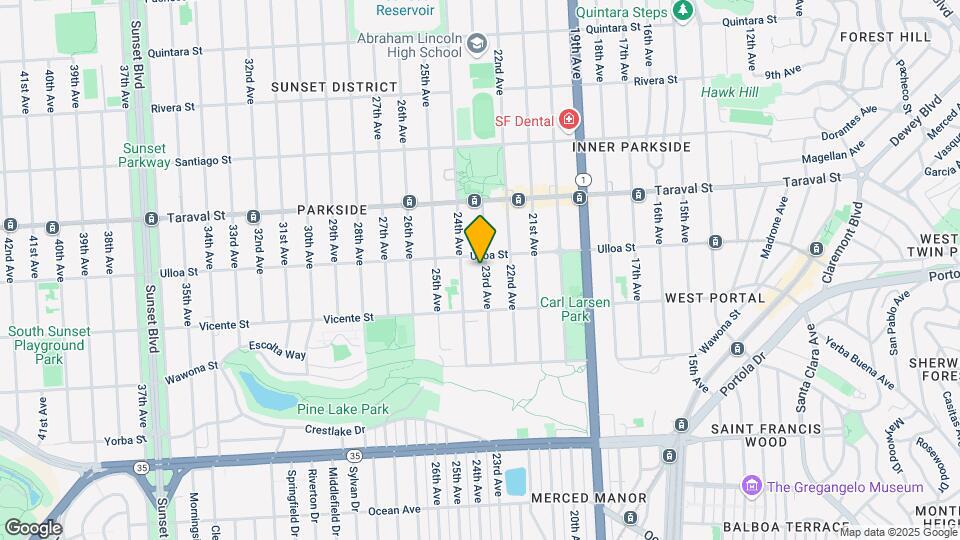 2519 23rd Ave Mapa y Detalles de la Ubicación
