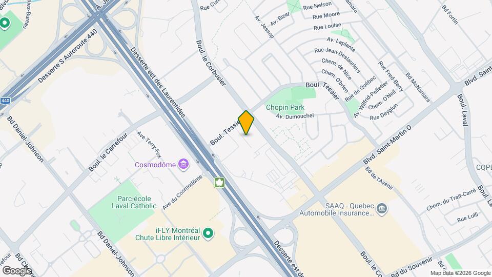 3014 Tessier Boul Map and Location Details