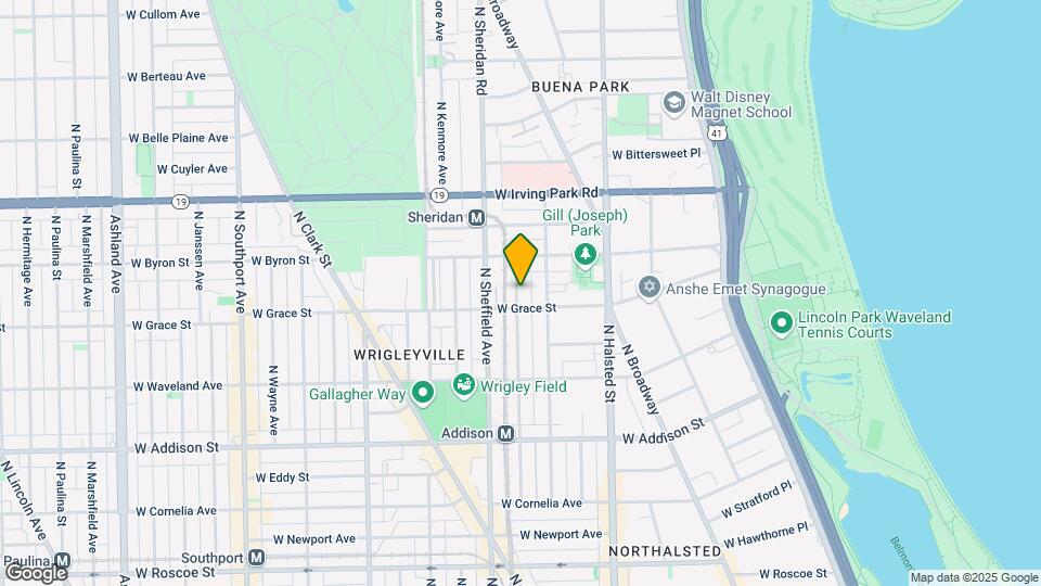 3815 N Wilton Ave Map and Location Details