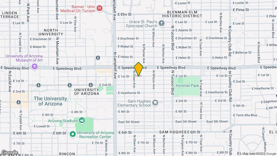 2118-2124 E 1st St Mapa y Detalles de la Ubicación
