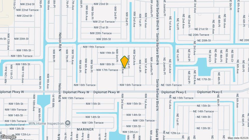 1715 NW 3rd Ave Map and Location Details