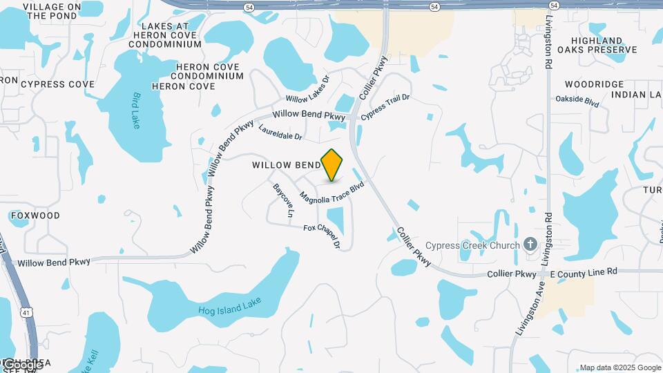 22644 Glyndon Point Rd Map and Location Details