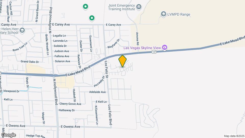 2050 Los Feliz St Map and Location Details
