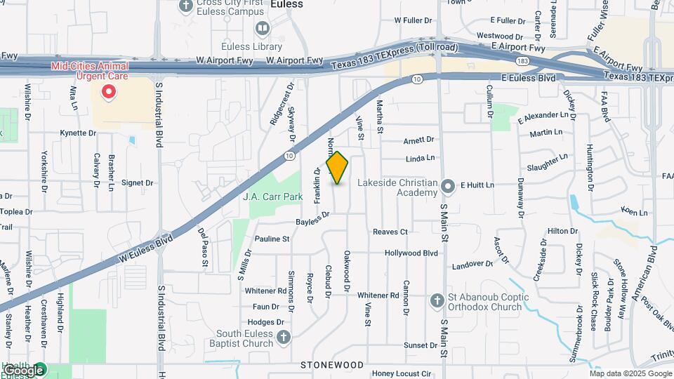 501 Norman Dr Map and Location Details