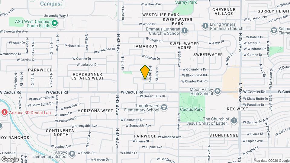 4120 W Wethersfield Rd Map and Location Details