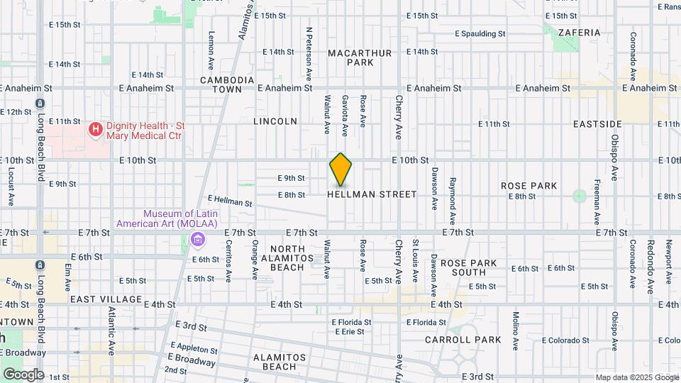 807 Gaviota Ave Mapa y Detalles de la Ubicación