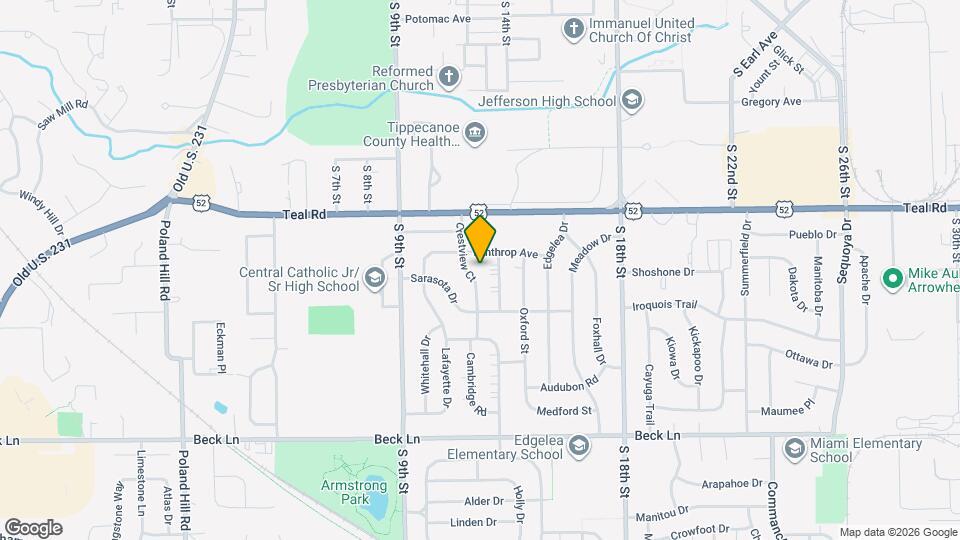 2417 Crestview Ct Map and Location Details