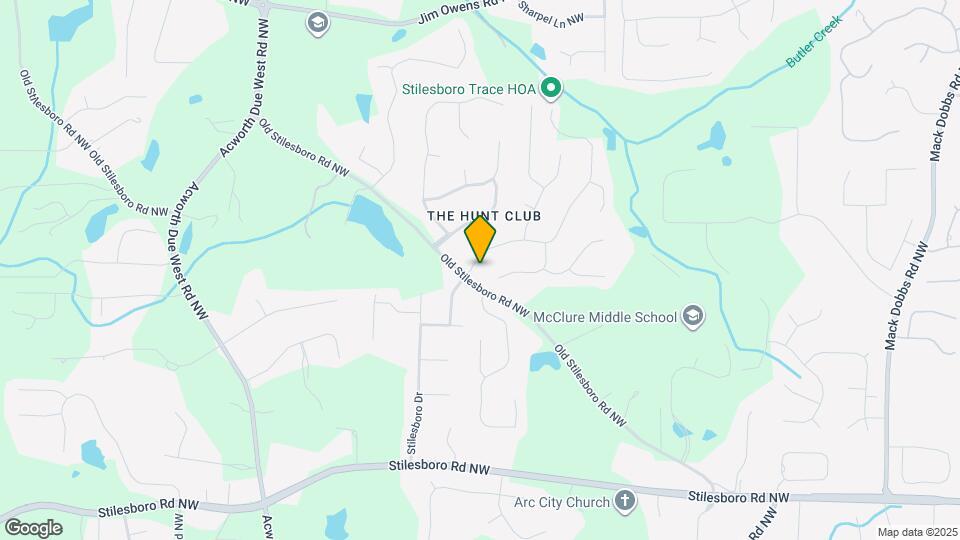 2104 Jockey Hollow Dr NW Map and Location Details