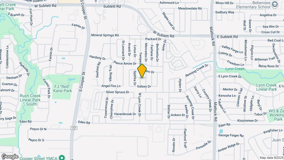 6515 Tempest Dr Map and Location Details