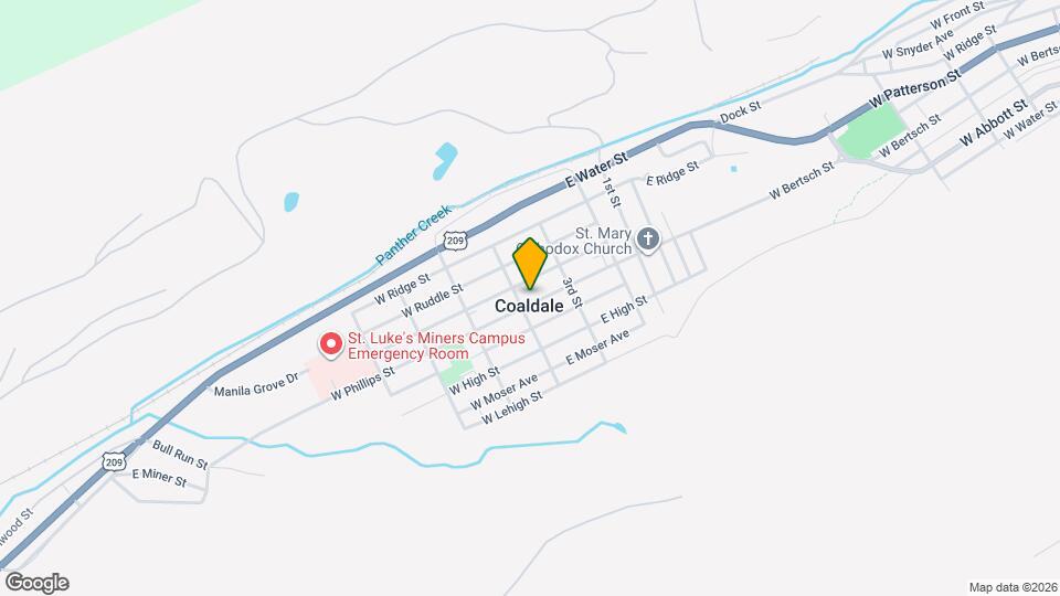 7 E Phillips St Map and Location Details