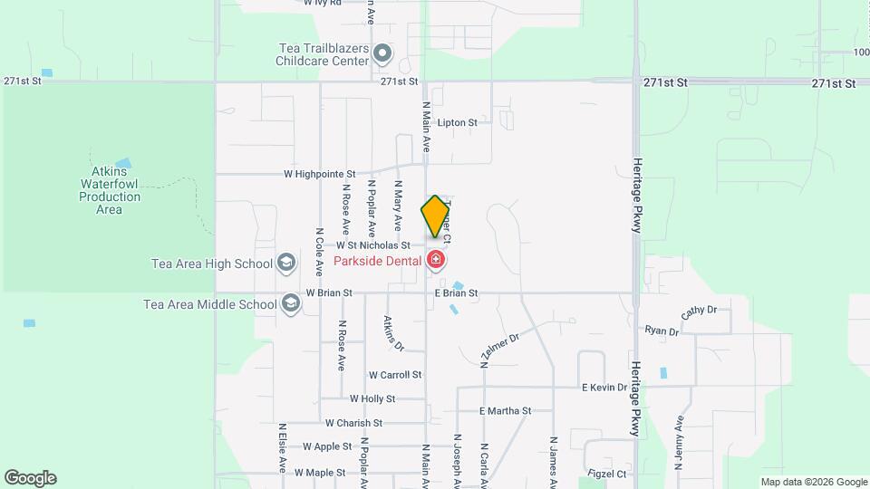 1005 Tanner Ct Mapa y Detalles de la Ubicación