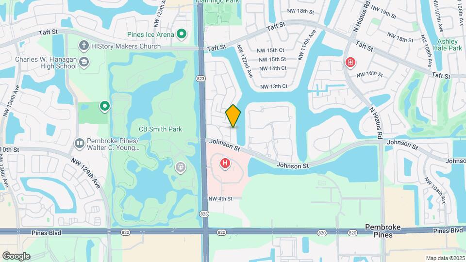 1061 NW 122nd Terrace Map and Location Details