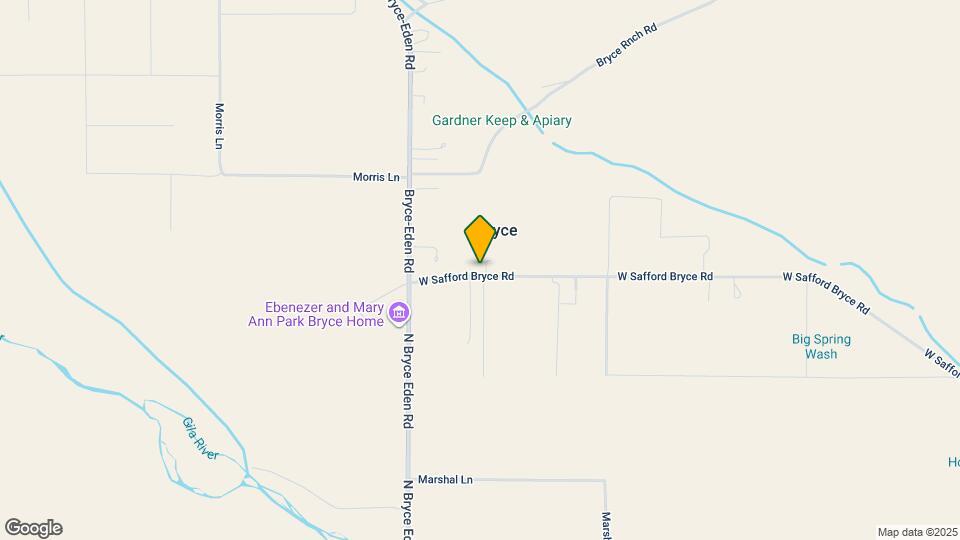 7316 W Safford Bryce Rd Map and Location Details