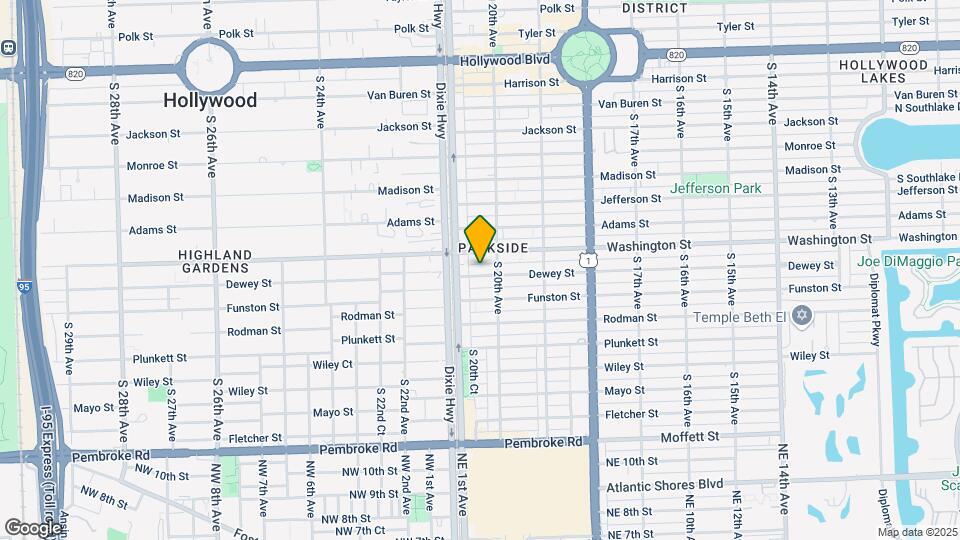 2031 Dewey St Map and Location Details
