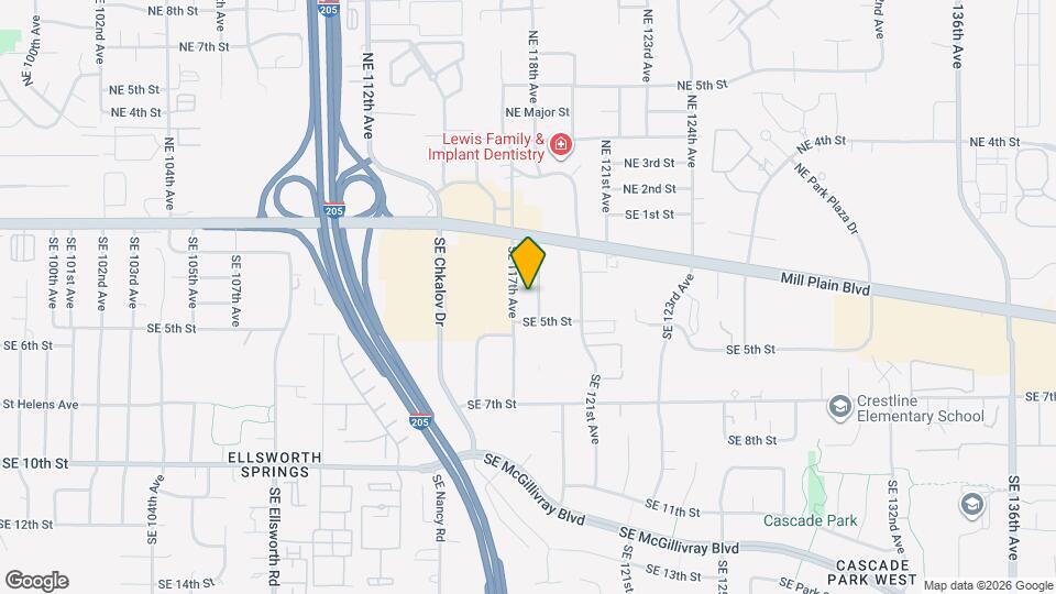 314-316 SE 118th Ave Map and Location Details