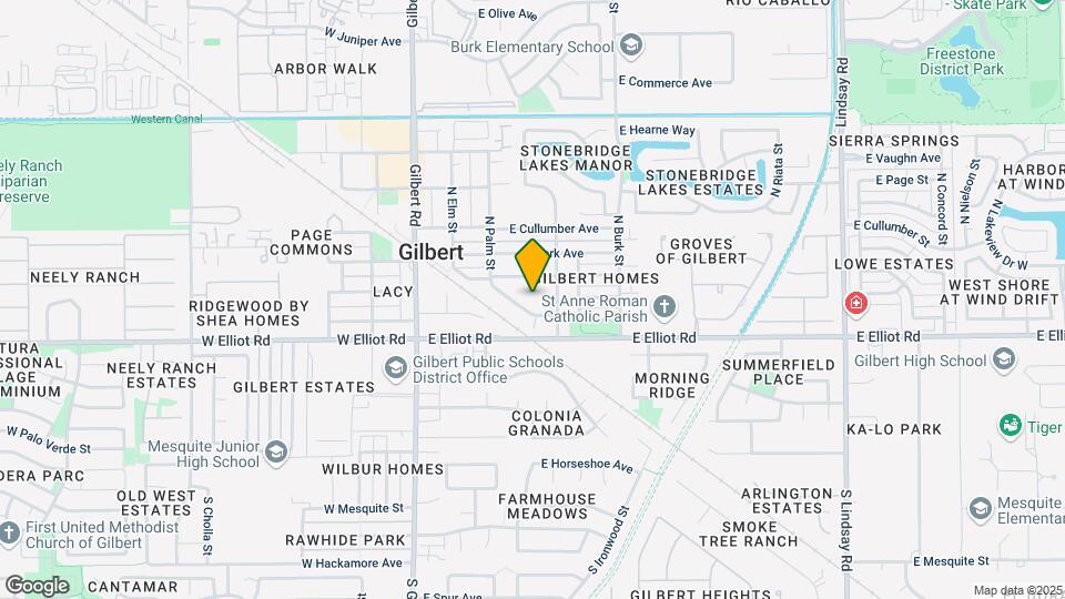 230 N Birch Ct Map and Location Details
