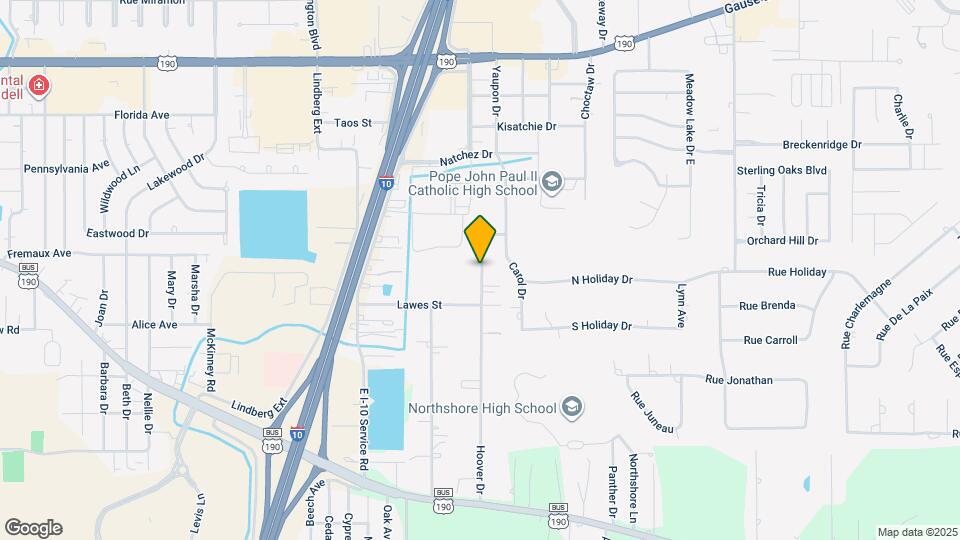 215 Hoover Dr Map and Location Details