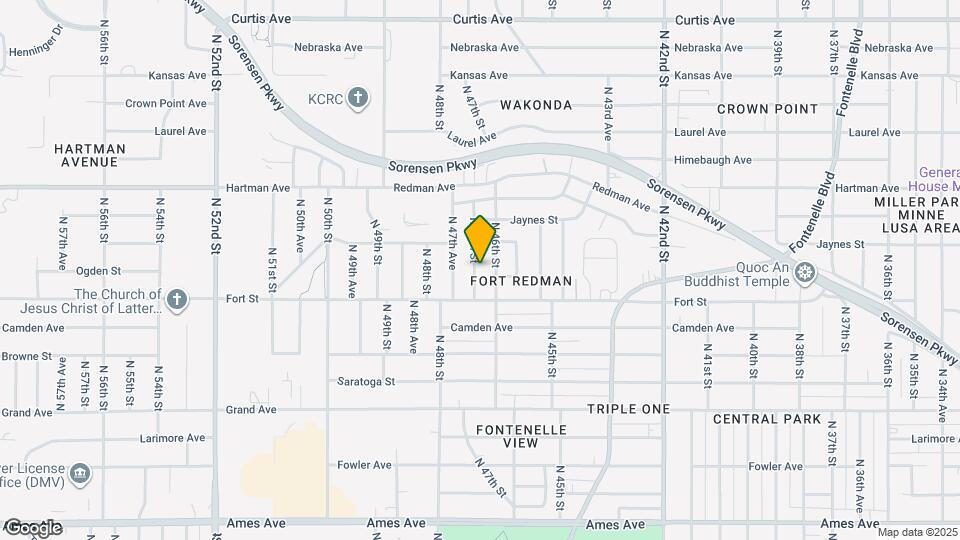 5317 N 47th St Map and Location Details