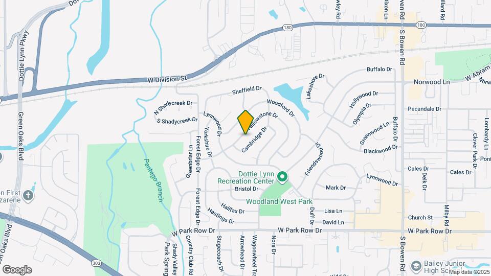 3402 Yellowstone Dr Map and Location Details