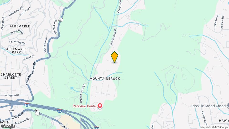 389 Chunns Cove Rd Map and Location Details